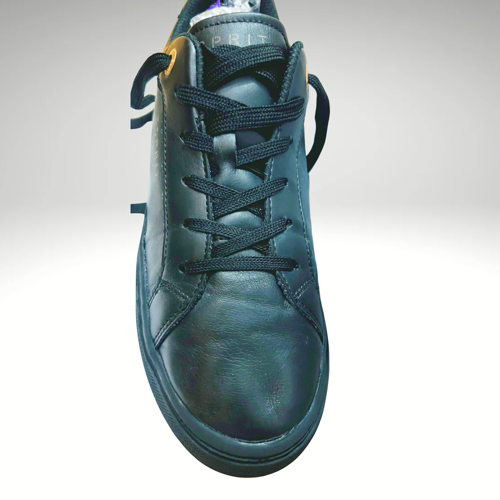 Espirit Black Low-Top Sneakers