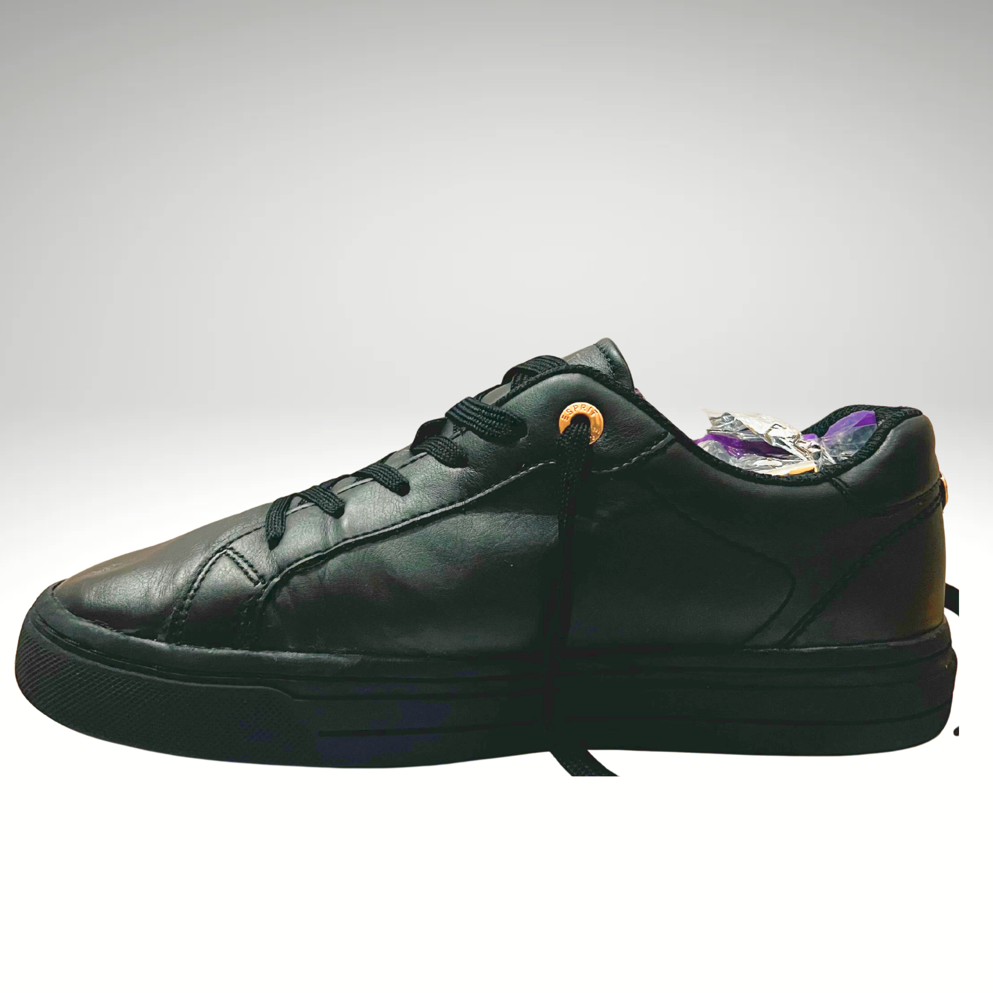 Espirit Black Low-Top Sneakers